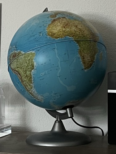 Leuchtglobus mit standfuß - leuchtglobus,