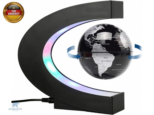 Magnetisch schwebender globus - schwebender,