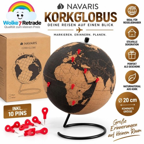 Globus kork weltkugel - globus,
